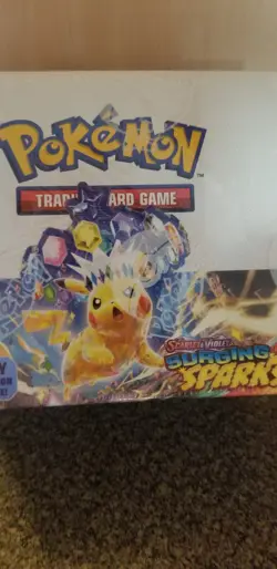 POKEMON SCARLET & VIOLET SURGING SPARKS DISPLAY BOX OF 36 PACKS FACTORY SEALED - Image 1
