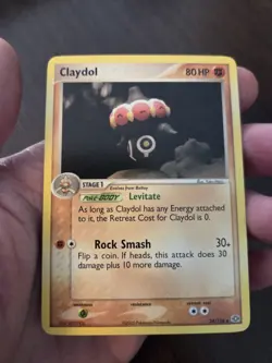 💥 Claydol 2005 Pokemon vintage 24/106 EX Emerald non Holo Foil Near Mint - Image 2