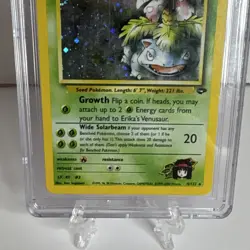 Pokemon TCG Erika's Venusaur 4/132 Gym Challenge Unlimited Holo CGC 5.5 90HP - Image 2