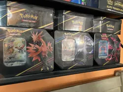 Pokemon Crown Zenith Galarian Bird Tins, 3xArticunos, 3x Zapdos, 3x Moltres New - Image 1