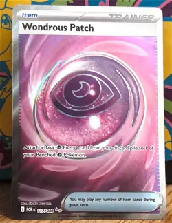 Pokemon TCG Perfect Order Wondrous Patch 117/088 Ultra Rare Full Art Trainer - Image 1