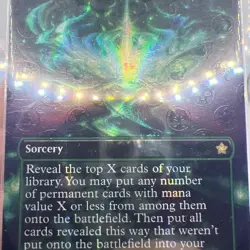 Genesis Wave (Borderless) (Mana Foil) Foundations Foil - Image 2