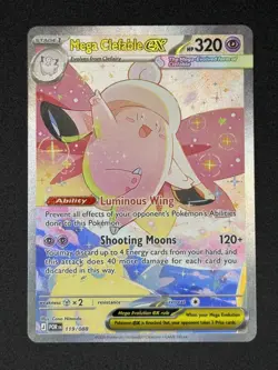 Pokemon TCG Mega Clefable Ex SIR - Perfect Order - 119/088 - NM - Image 1