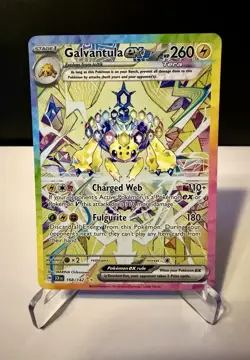 Galvantula EX 168/142 Stellar Crown Holo Pokemon TCG 2024 NM - Image 1