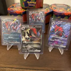 N's Zoroark ex 185/159 Pokemon TCG Sv09: Journey Together Holo SIR + Extras! - Image 4