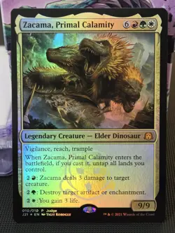 Zacama, Primal Calamity #10 (Foil) (NM) Judge Promos JDG Magic MTG - Image 1