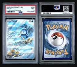 PIPLUP # 098 (PSA 9) 2025 POKEMON PFL EN-PHANTASMAL FLAMES | ILLUSTRATION RARE - Image 3