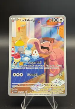 Pokemon TCG Lickitung 180/162 SV05: Temporal Forces NM - Image 1