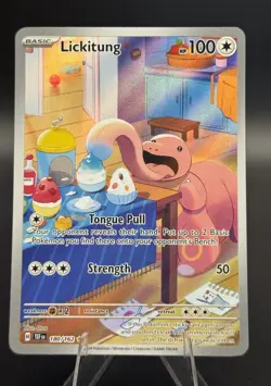 Pokemon TCG Lickitung 180/162 SV05: Temporal Forces NM - Image 3