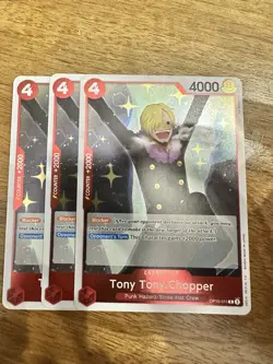 Tony Tony.Chopper - OP10-011 - Playset (x3) - Rare Foil - One Piece TCG - Image 1