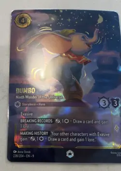 Disney Lorcana Dumbo Ninth Wonder of the Universe Enchanted 228/204 EN 9 - Image 5