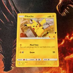 Pokemon Pikachu 25/25 McDonald's 25th Anniversary Promo Holo 60 HP Card - Image 1