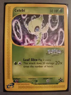 Pokemon TCG Card - Celebi (50 4 Ever Wizards Black Star Promos Vintage English) - Image 1
