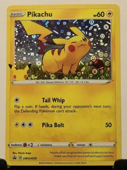 Pikachu SWSH039 SWSH: Sword & Shield Promo Cards Holo - Image 1