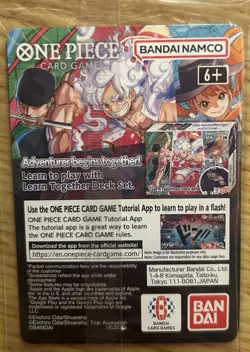 Bandai Namco Monkey.D.Luffy P-055 One Piece CCG US Voyage Promo Card - Image 2