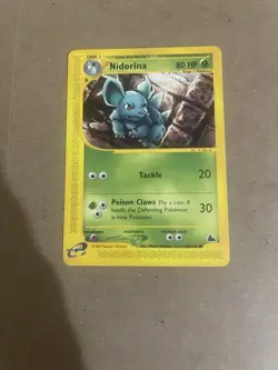Nidorina 83/144 Skyridge Regular WOTC Pokemon Card Single Pokemon - Image 1
