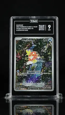 Pokemon TCG Magikarp Scarlet & Violet Paldea Evolved Card 203/193 Mint TAG 9 - Image 1