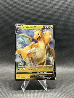 Dragonite V 049/078 Pokemon Go NM Ultra Rare Pokemon Card - Image 1