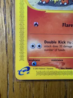 Pokemon Growlithe Skyridge 62/144 Regular Common Basic 50 HP Card - Image 5