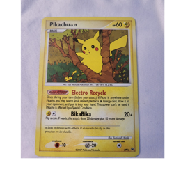 Pokemon Pikachu DP16 Diamond & Pearl Promo Holo Card 2007 English - Image 1
