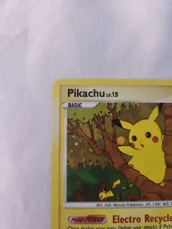 Pokemon Pikachu DP16 Diamond & Pearl Promo Holo Card 2007 English - Image 4