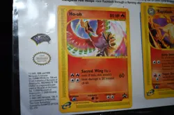 Pokemon Scan-Tastic Spectacular Cards. Ho-oh and Rapidash. Not Sealed. - Image 2