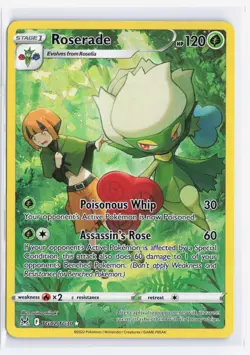 Roserade TG02/TG30 SWSH11: Lost Origin Trainer Gallery Pokemon TCG NM - Image 1