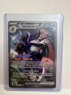 Pokemon Marnie's Grimmsnarl ex SIR Full Art Holo Card 320 HP 287/217 - Image 1