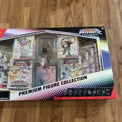 Pokemon TCG Prismatic Evolutions Premium Figure Collection Box New & Sealed - Image 3