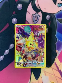 Pokemon Pikachu (Secret) 160/159 Crown Zenith Holo NM - Image 3