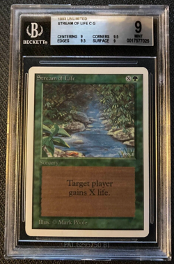 Stream of Life - Unlimited Edition - BGS 9++ Quad POP 9 ( 9.5 / 9.5 / 9 / 9 ) - Image 1