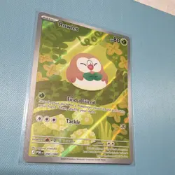 Pokemon Rowlet Holo Basic POR 090/088 80 HP Nintendo Pokemon TCG 30 Attack - Image 1