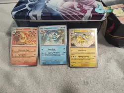 Flareon Vaporeon Jolteon Black Star Promos Prismatic Pokemon TCG 167 168 169 SVP - Image 3