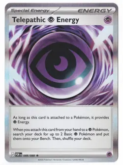 Pokemon Telepathic Psychic Energy Perfect Order 088/088 Holo Rare - NM - Image 1