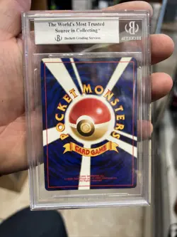 Pokemon Japanese TCG Houndoom Neo Discovery Holo Rare BGS 9 Mint Vintage Rare - Image 2