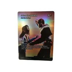 MTG🔥 A Promise Fulfilled - Light Up the Stage ( FOIL Showcase) Final Fantasy NM - Image 1