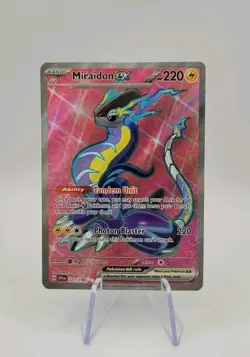 Pokemon TCG: Miraidon ex 227/198 Full Art Secret Rare - Scarlet & Violet- NM - Image 1