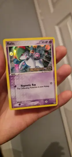 Pokemon TCG Ralts 61/106 - EX Emerald - Reverse Holo - Image 1