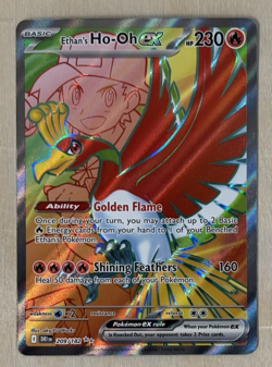 Ethan's Ho-Oh Ex Holo Destined Rivals Ultra Rare 209/182 Pokemon TCG - Image 2