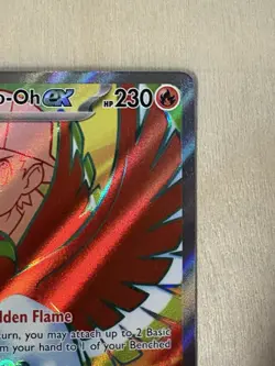 Ethan's Ho-Oh Ex Holo Destined Rivals Ultra Rare 209/182 Pokemon TCG - Image 4