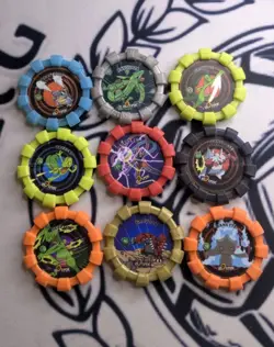 Blastoise Lot9 Vintage Tazos | Pokemon Tazos Boinx 2007 ( VG Condition ) - Image 1