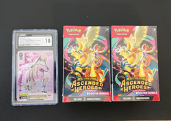 2x Pokemon Ascended Heroes Booster Bundle Sealed w/ CGC 10 Nikke Viper Promo - Image 1