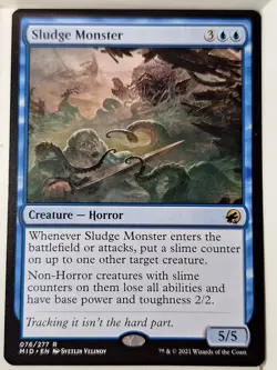 Sludge Monster - Innistrad: Midnight Hunt - Magic the Gathering MTG Nice! - Image 1