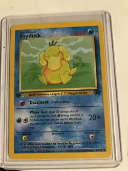 Vintage Psyduck Party Pokemon Set of 6; one Japanese; two 1st Edition versions; - Image 5