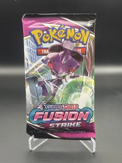 Pokemon TCG Fusion Strike Sleeved Booster Pack New & Sealed - Image 1