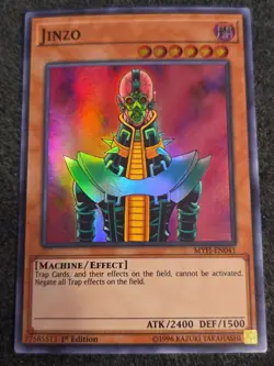 Jinzo MYFI-EN041 Mystic Fighters 1st Edition Super Rare VLP - Image 1