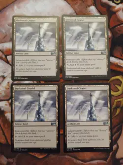 Darksteel Citadel M15 Magic 2015 Core Set X4 (Playset) MTG Magic the Gathering - Image 1
