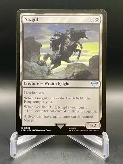 Magic the Gathering Nazgul 0332 Universes Beyond: the Lord of the Rings NM/M - Image 1