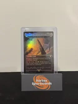 Isengard, Saruman's Fortress - Who Shelters All Lord of the Rings Foil NM - Image 1