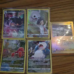 Pokemon TCG Card Lot TG/Vintage 5 Cards - Image 1